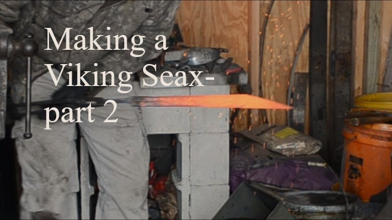 Making a Viking Seax- part 2