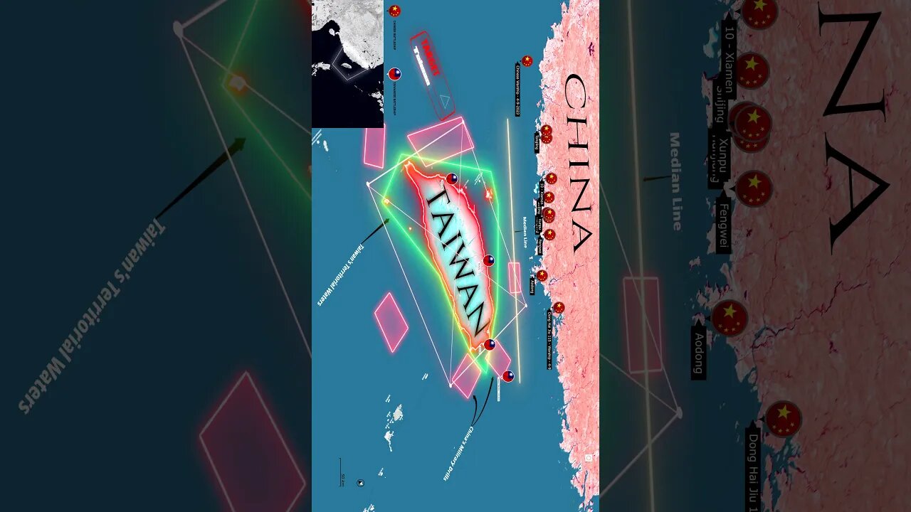 China's Plans to invade Taiwan #shorts