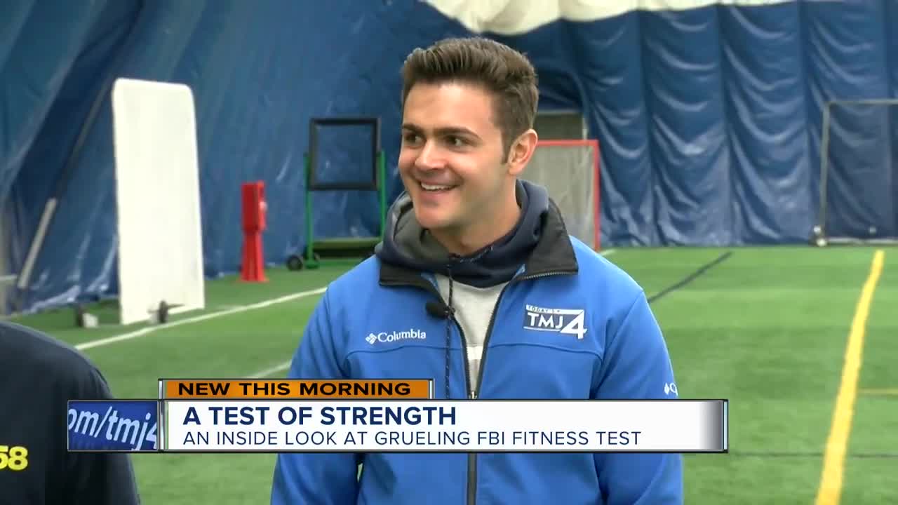 Take an inside look at the FBI's grueling fitness test