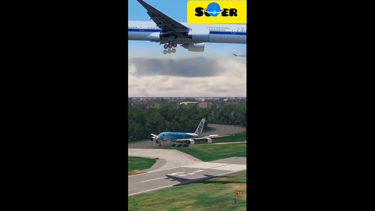 SHORT Creator //Airplanes Flying// Aeroplane video -✈️😎😱🌎#viralshorts