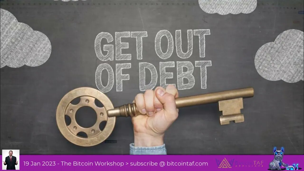 Use Cryptos to get out of debt and get your friends and family to do the same