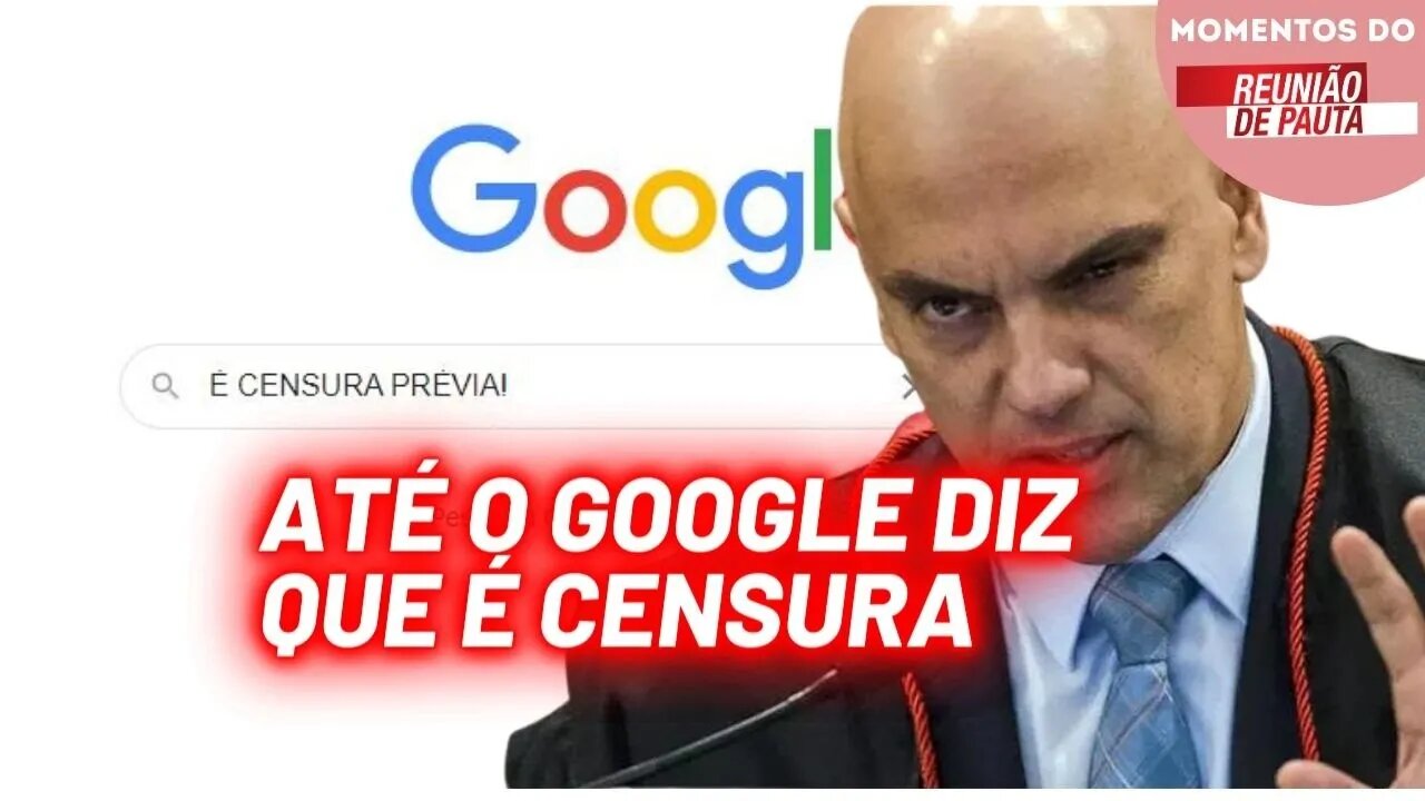 Google denuncia censura do STF contra PCO | Momentos Reunião de Pauta