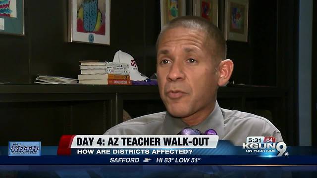 TUSD prepares for long-term plan as statewide teacher walkout continues