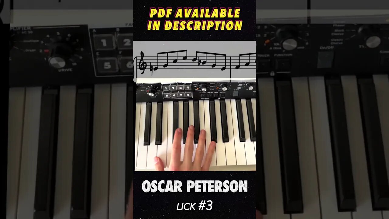 Oscar Peterson Lick #3