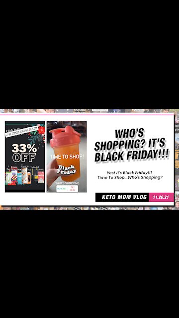 Yes! It's Black Friday! Are You Shopping| Keto Mom Vlog