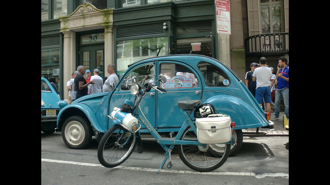 2018 Velosolex & Citroen Bastille Day Rendezvous NYC USA