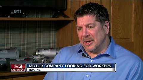 Racine motor company seeking workers