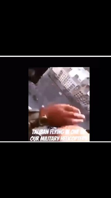 Taliban flying one of the helicopters Joe Biden gave them