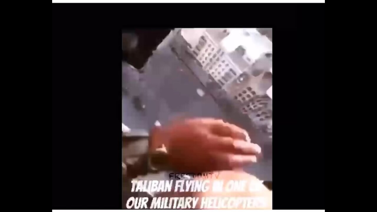 Taliban flying one of the helicopters Joe Biden gave them