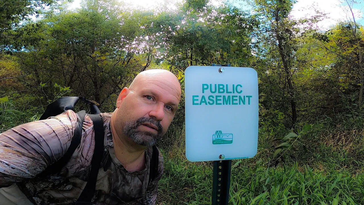 TROUT Fishing at a Wisconsin Public Easement
