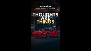 THOUGHTS BECOME THINGS #shorts #thinkandgrowrich