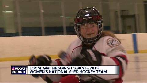 Local teen headed to USA sled hockey tryouts