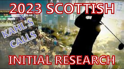 2023 Scottish Initial Research