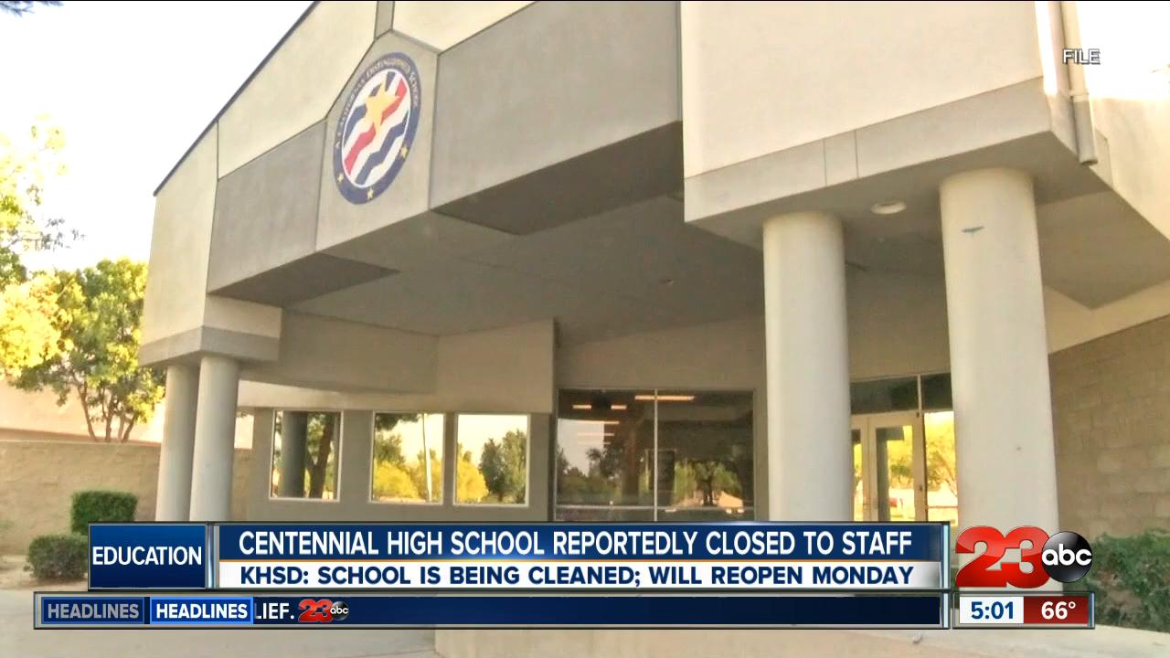 Centennial High School closed