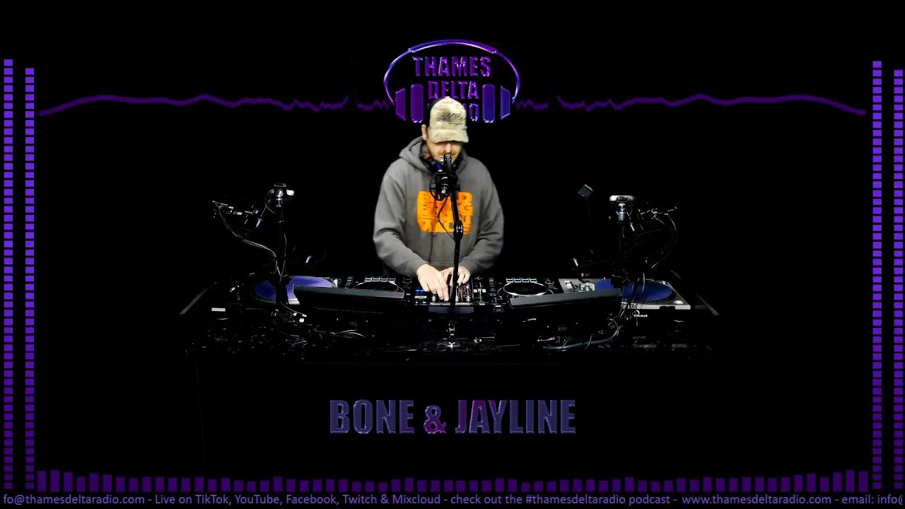 BONE & JAYLINE - 10TH JAN 2023 - Thames Delta Radio