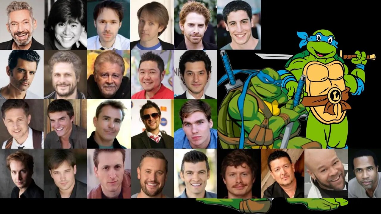 Animated Voice Comparison- Leonardo (TMNT)