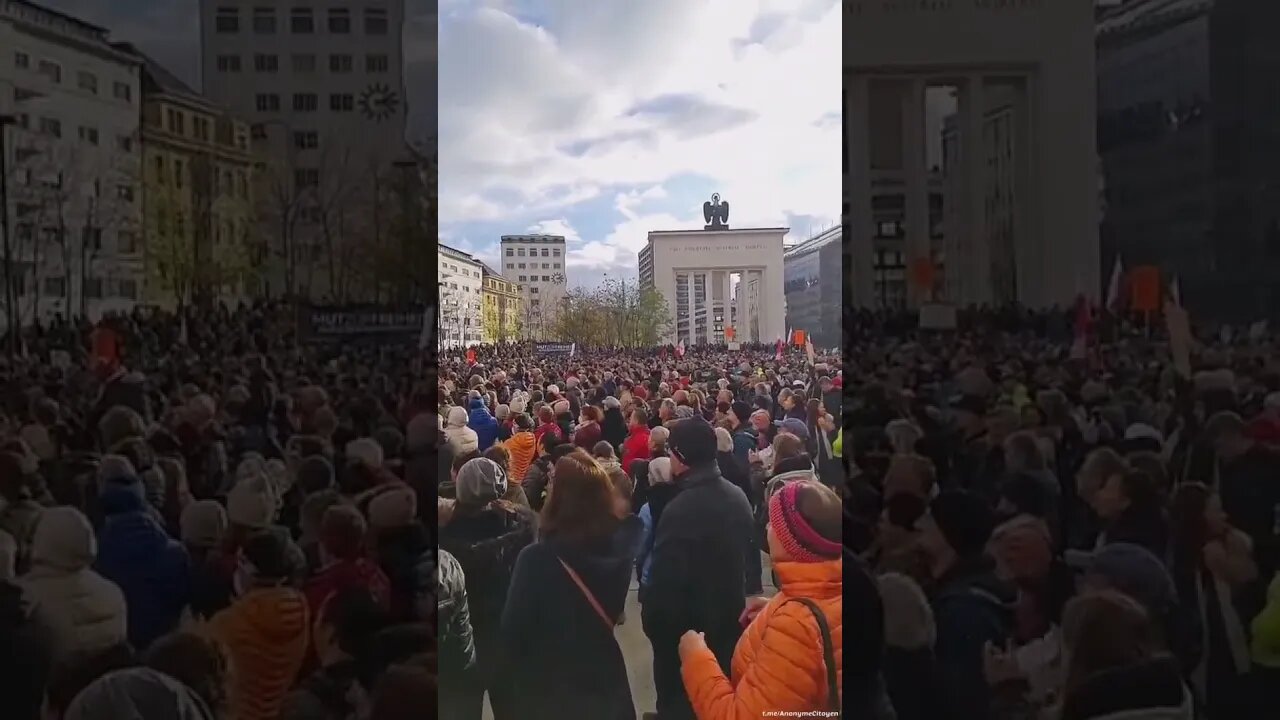 Austria - Huge Protest Against Mandates