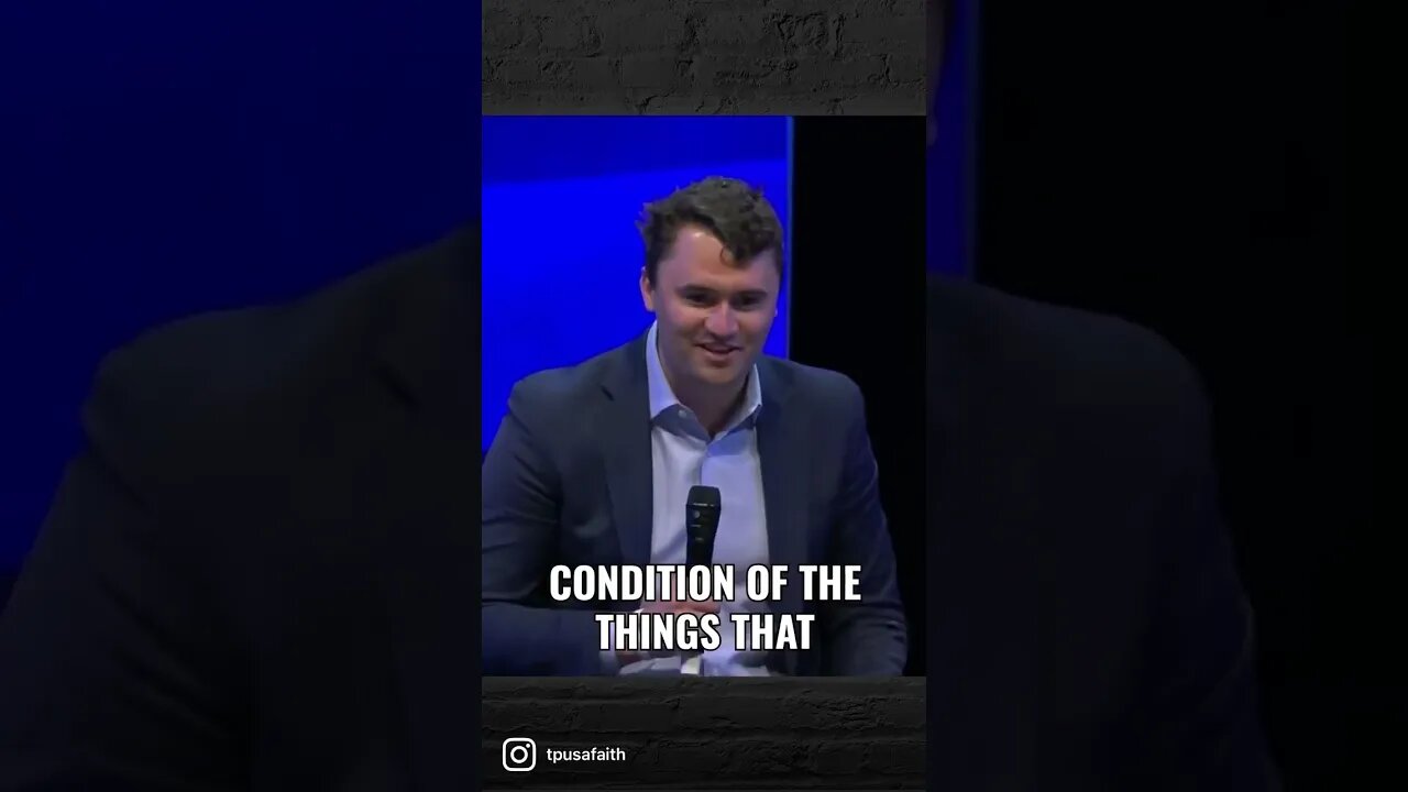 Charlie Kirk speaking on being Salt and Light