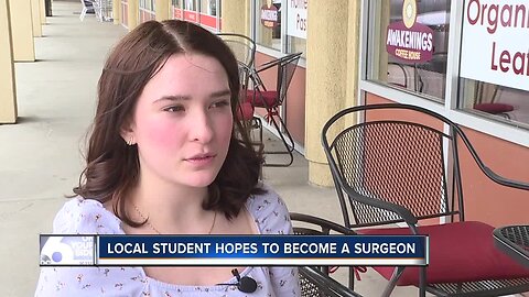 Local high school student aspires to be a surgeon, draws on personal experience