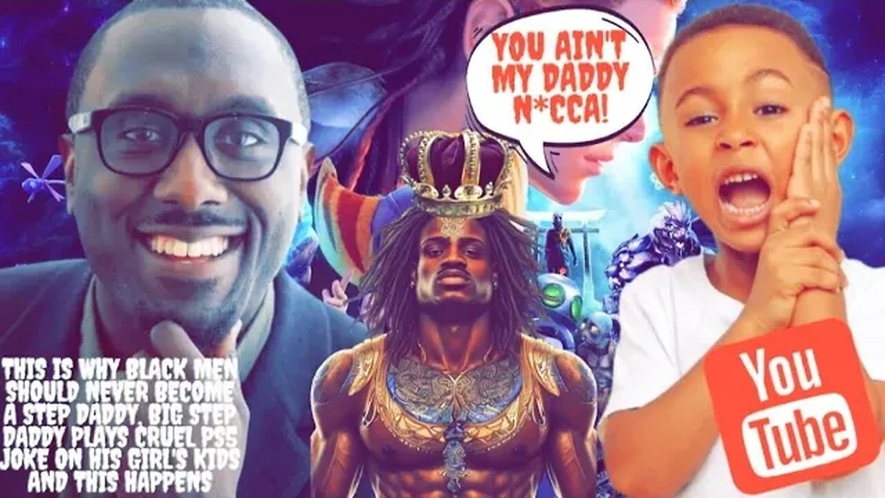 Black Men Should NEVER Be a Step Dad: BIG STEP DADDY Plays Cruel Ps5 Prank On Kids and This Happened