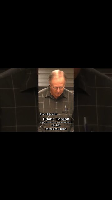 (2/3) Duane Hanson Public Comment (06-20-2023) #shorts #shortsfeed #news #politics #school