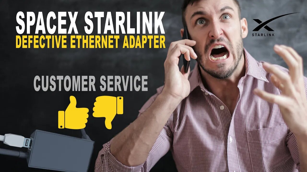 Defective Starlink Ethernet Adapter Starlink Customer Service