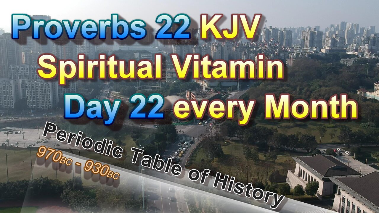 22nd Day of the Month - Proverb (Spiritual Vitamin)