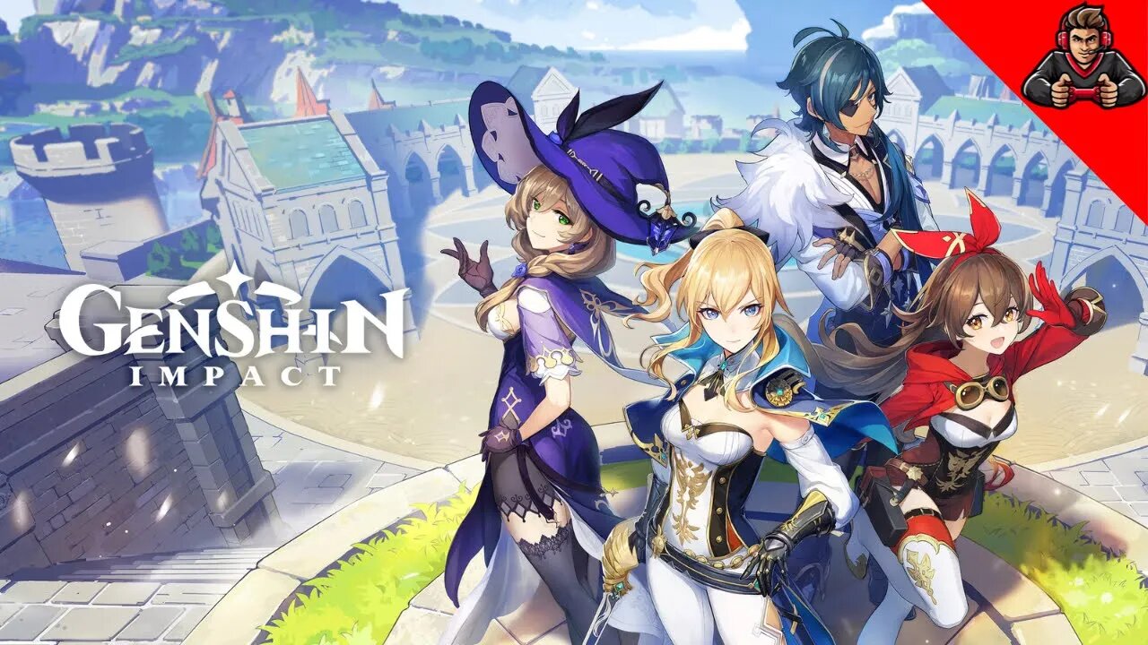 Playing Genshin Impact