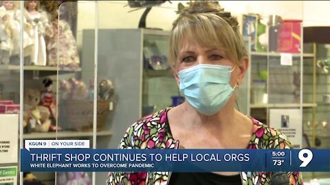 Local thrift store continues to help organizations during the pandemic