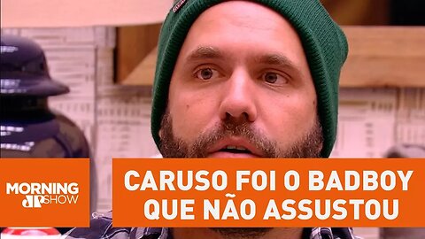 No BBB18, Caruso foi o badboy que não assustou