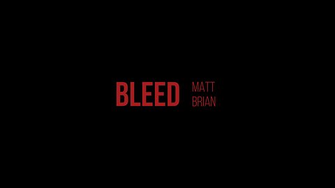 Matt Brian - BLEED (Cover)