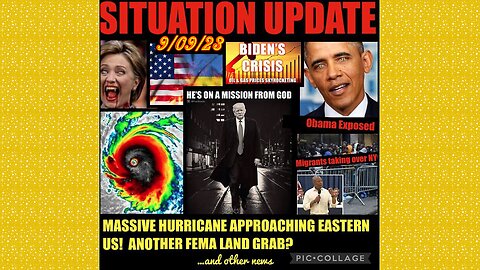 SITUATION UPDATE 9/9/23 - Maui Massacre Update, Chad Uprising, Obama Murder Connections, Hrc Intel