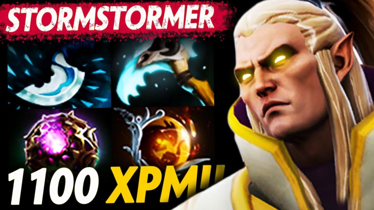 STORMSTORMER INVOKER EPIC 1100XPM GAME | Dota 2 Invoker