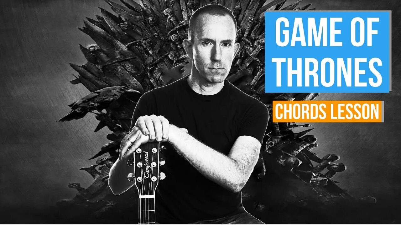 Game Of Thrones Theme ★ Guitar Lesson - Easy Chords Tutorial [with PDF]