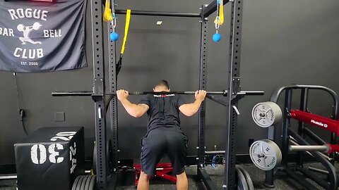 Barbell High-Pin Good Mornings