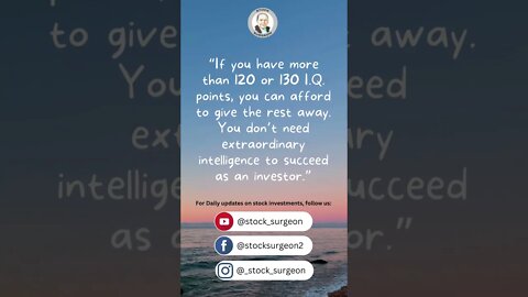 Sunday sense motivational quotes for Investors #stockmarket #trading #investing #motivational #quote