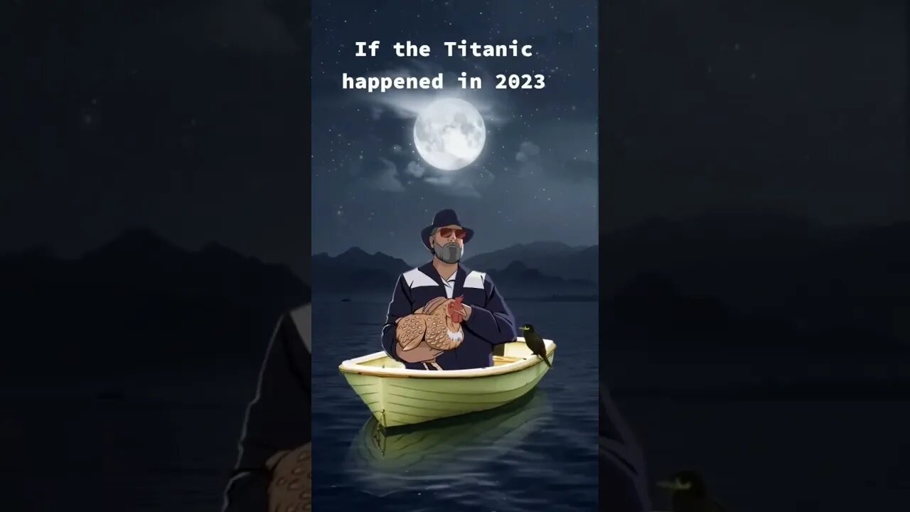 If the Titanic happened in 2023 🫡