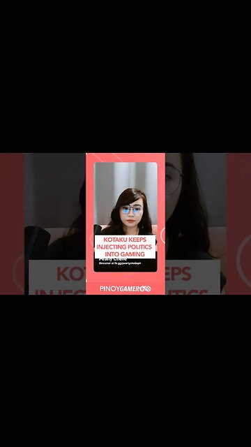 Kotaku Keeps Inserting Politics to Video Games #kotaku #pinoygamerph #podcastph #shorts #shortsph