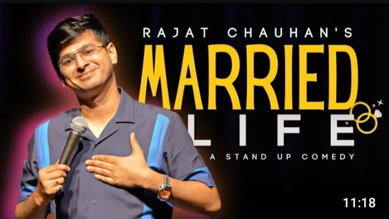 Married life | Stand up comedy by Rajat Chauhan (50th video) #standupcomedy #comedy #rajatchauhan