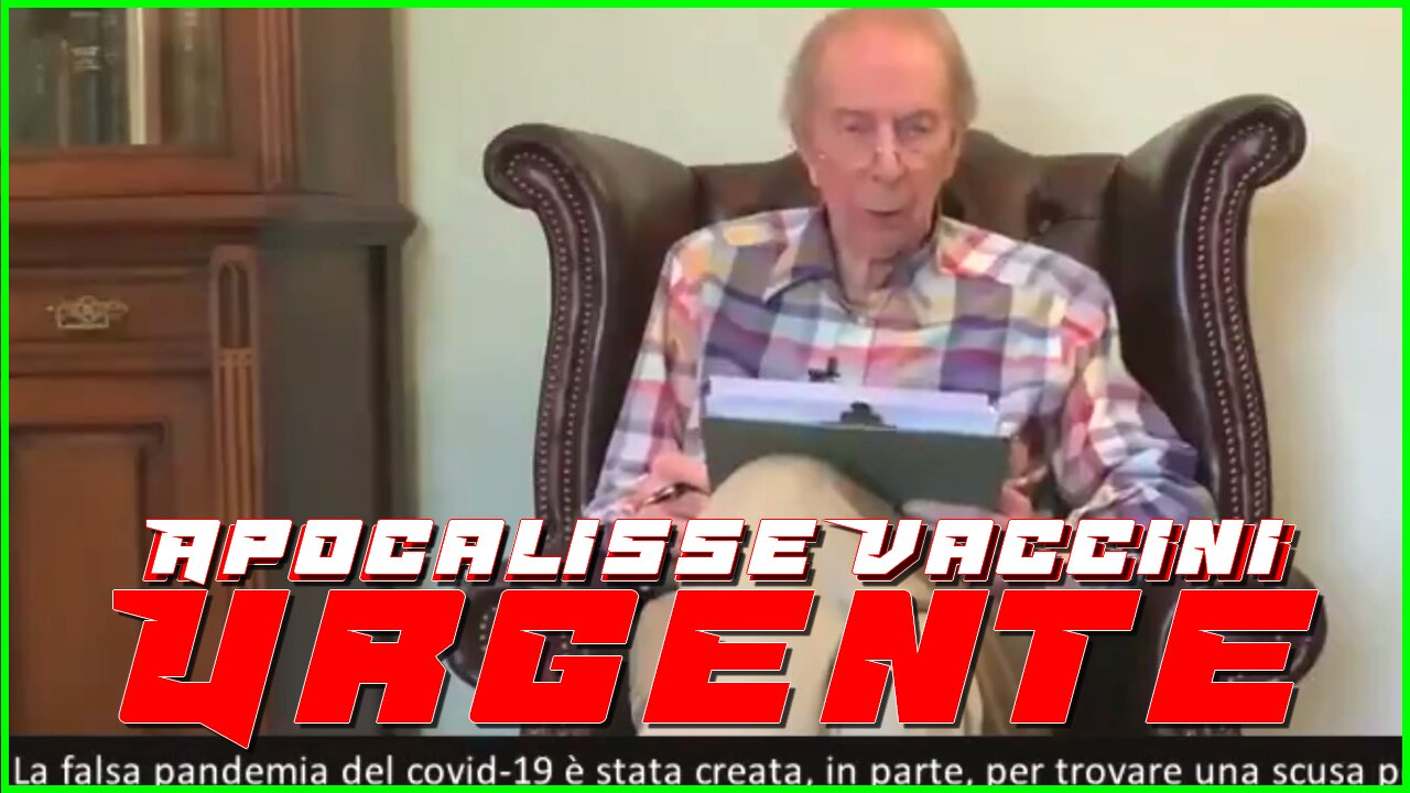 Pericolosità Vaccini Covid-19 /Dr.Vernon Coleman Testimonianza SHOCK-Depopolamento Agenda 21-SUPER CENSURATA-CONDIVIDI