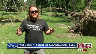 Park cleans up for drive-in movie weekend