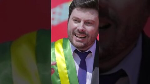 DANILO GENTILI NOVO PRESIDENTE DO BRASIL? #shorts #danilogentili #presidente #brasil #eleição