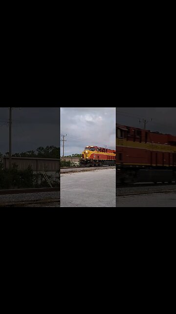 Florida East Coast Railway FEC-206 at South Daytona Florida Mar. 21 2023 #railfanrob #fec206