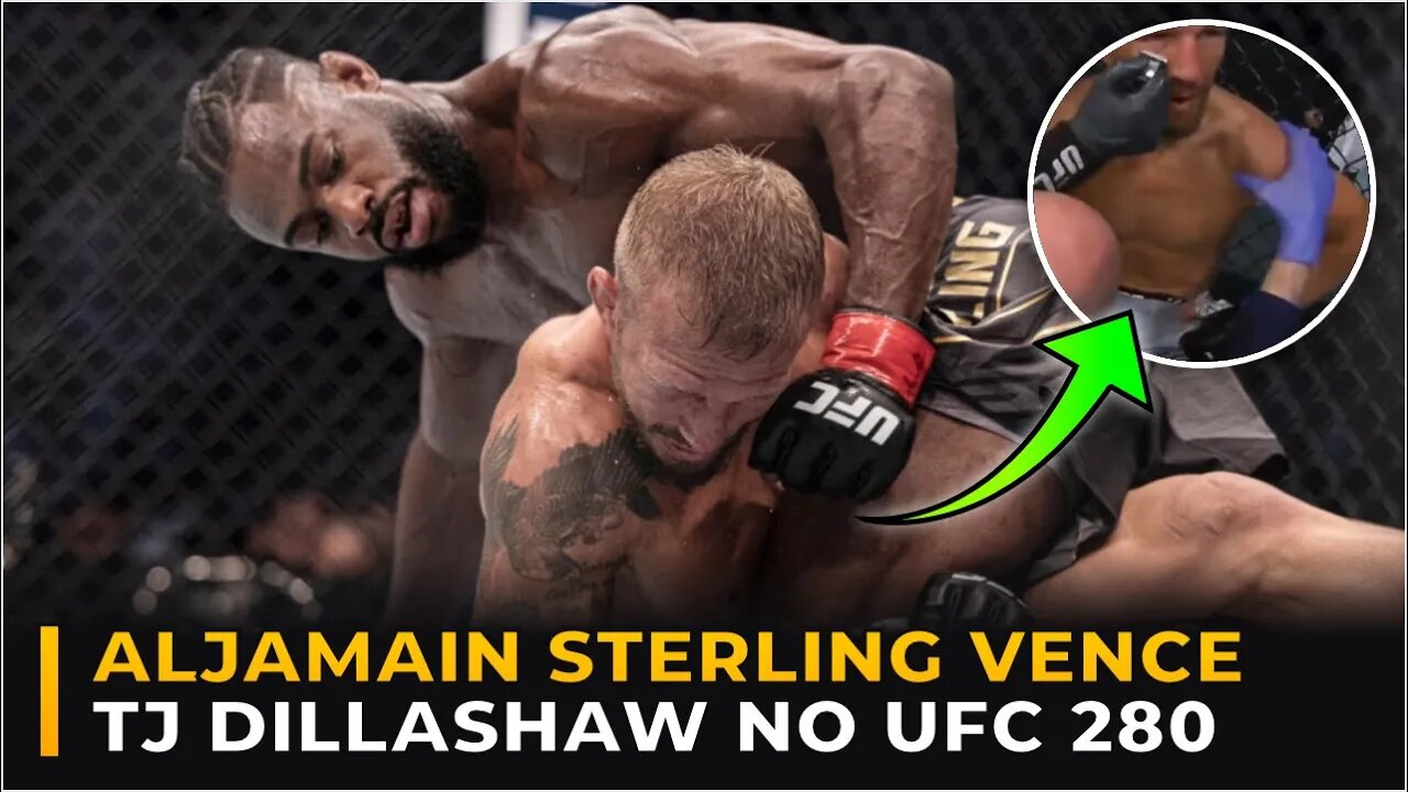 ALJAMAIN STERLING MASSACRA TJ DILLASHAW NO UFC 280!