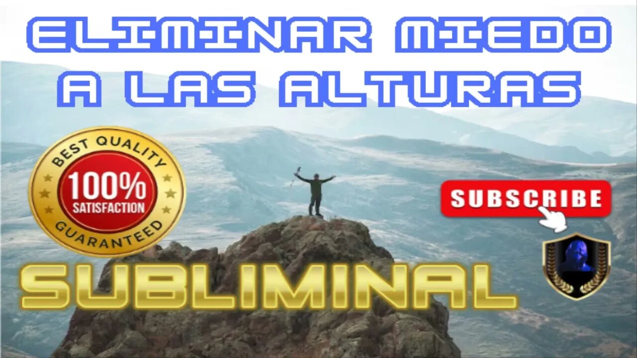 Eliminar Miedo a las Alturas Acrofobia Subliminal 2023