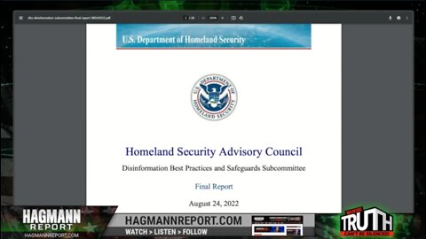 DHS Truth Squad Redux - Remember Their Names | Doug Hagmann Opening Segment | The Hagmann Report 9/2/2022