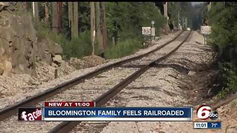 Indiana railroad company clears neighborhood trees without notice