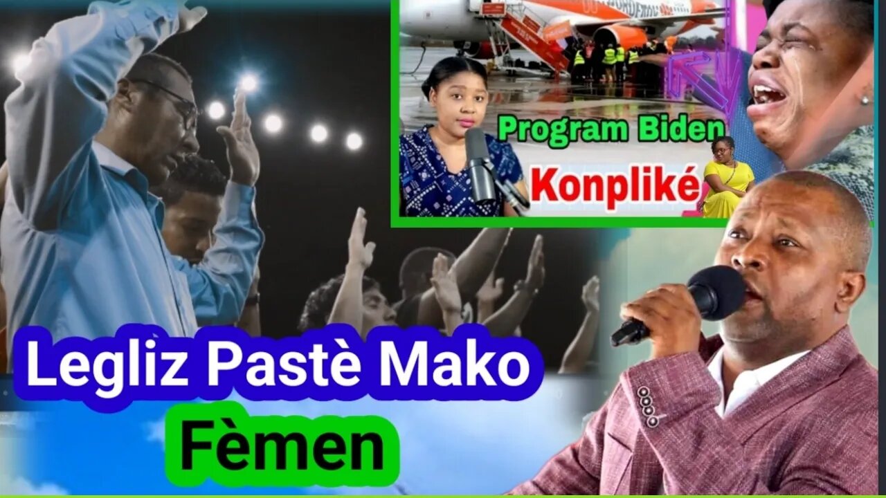 Officiel /LetaFemenLeglizPastèMako; Bagay Yo Konplike Kay Biden .... Ayisyen Pran Nan Konplo...