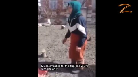 Ukraine Nazis tricked an elderly couple into thinking they where Russian troops liberating the town