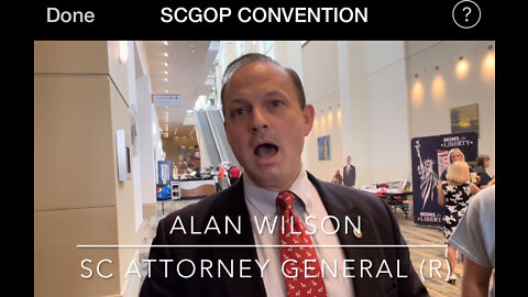 FIX 2020 UPDATE! SOUTH CAROLINA ATTY. GEN. ALAN WILSON, RIGGED ELECTIONS, THE SHAM GOP CONVENTION